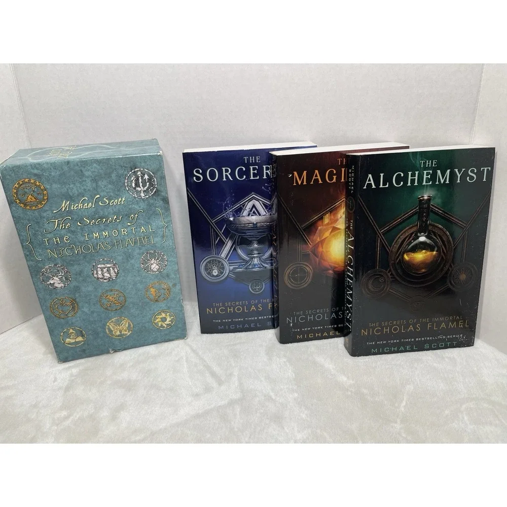 The Secrets of the Immortal by Nicholas Flamel Boxed Set‎ Books 1-3